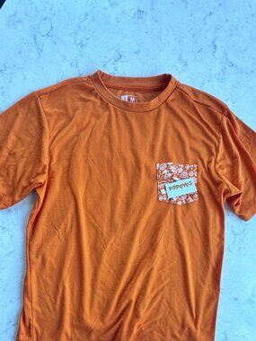 Popeyes Chicken Employee Uniform T-shirt - Size XL -  With Nametag!